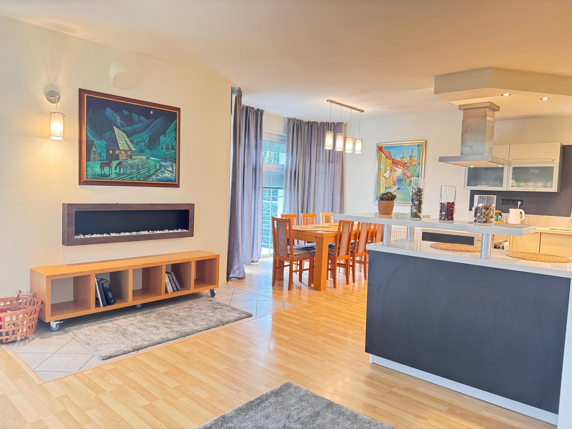 Diamondvilla, 4 Bedroom Apartment, Garden & Spa Prag Eksteriør billede